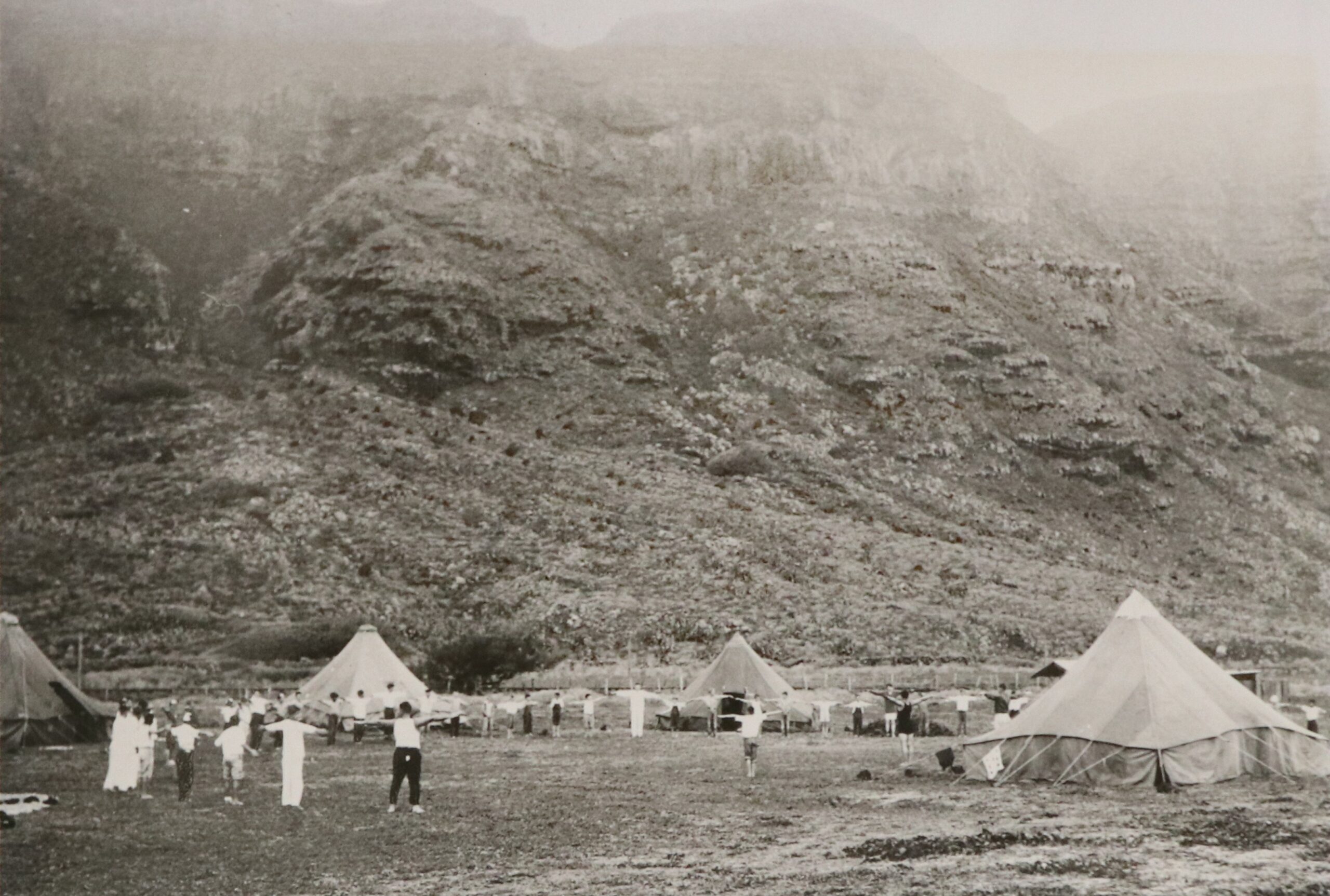 1920s Morning Drill at Camp Erdman