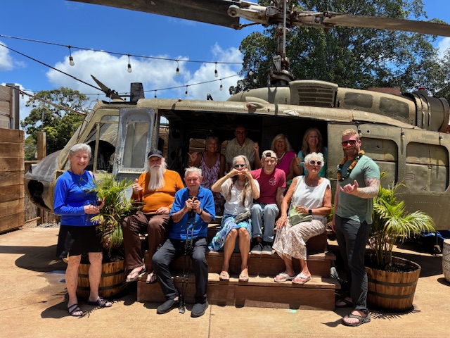 Pupukea Seniors at the Haleiwa Distillery